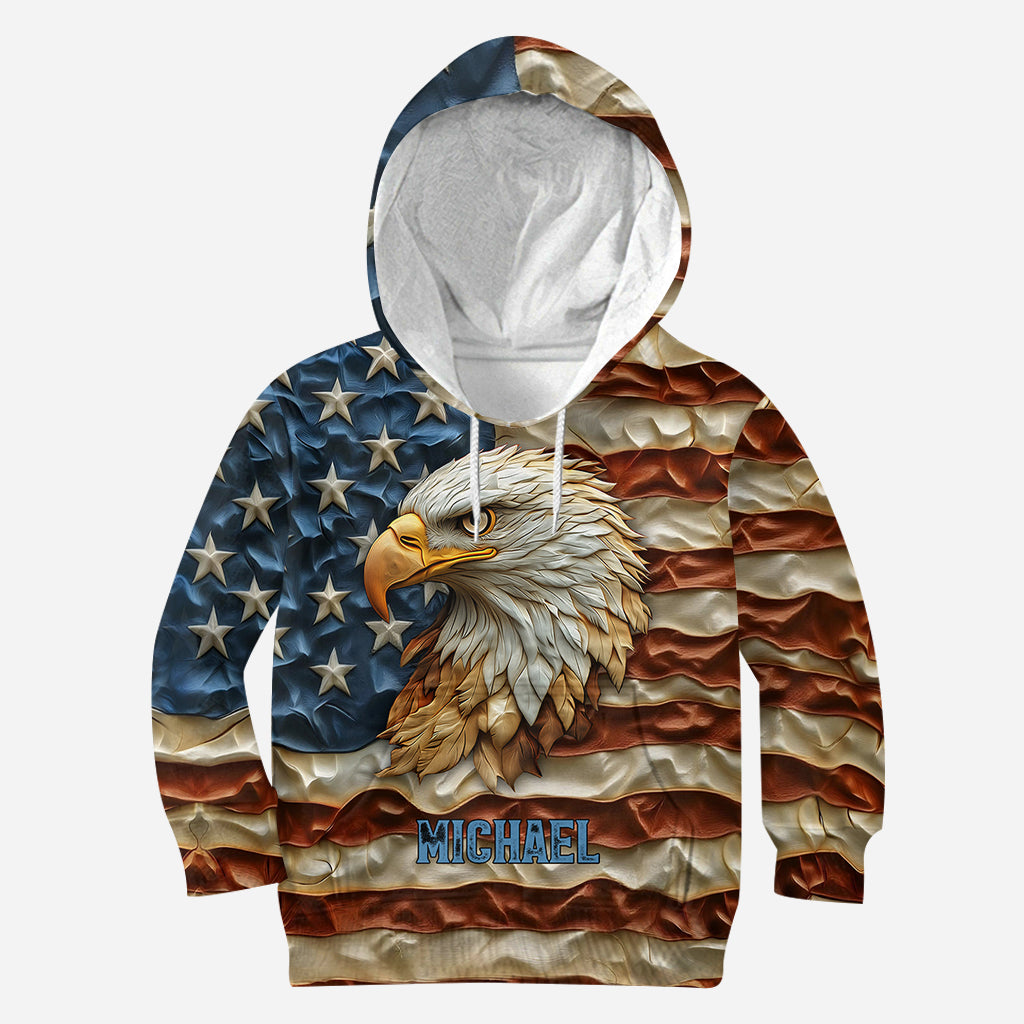 Starker Adler – Personalisiertes Weißkopfseeadler-Shirt