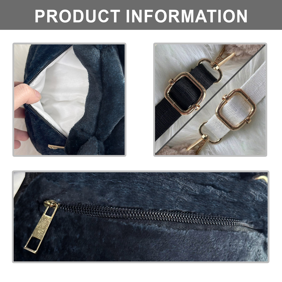 Funny Gift For Husband, For Father - Personalized Real Men Plush Crossbag