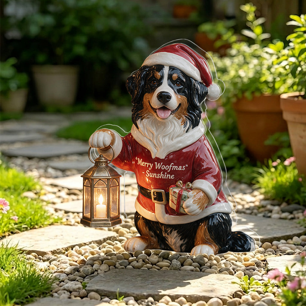 Merry Woofmas - Personalized Dog Solar Acrylic Light