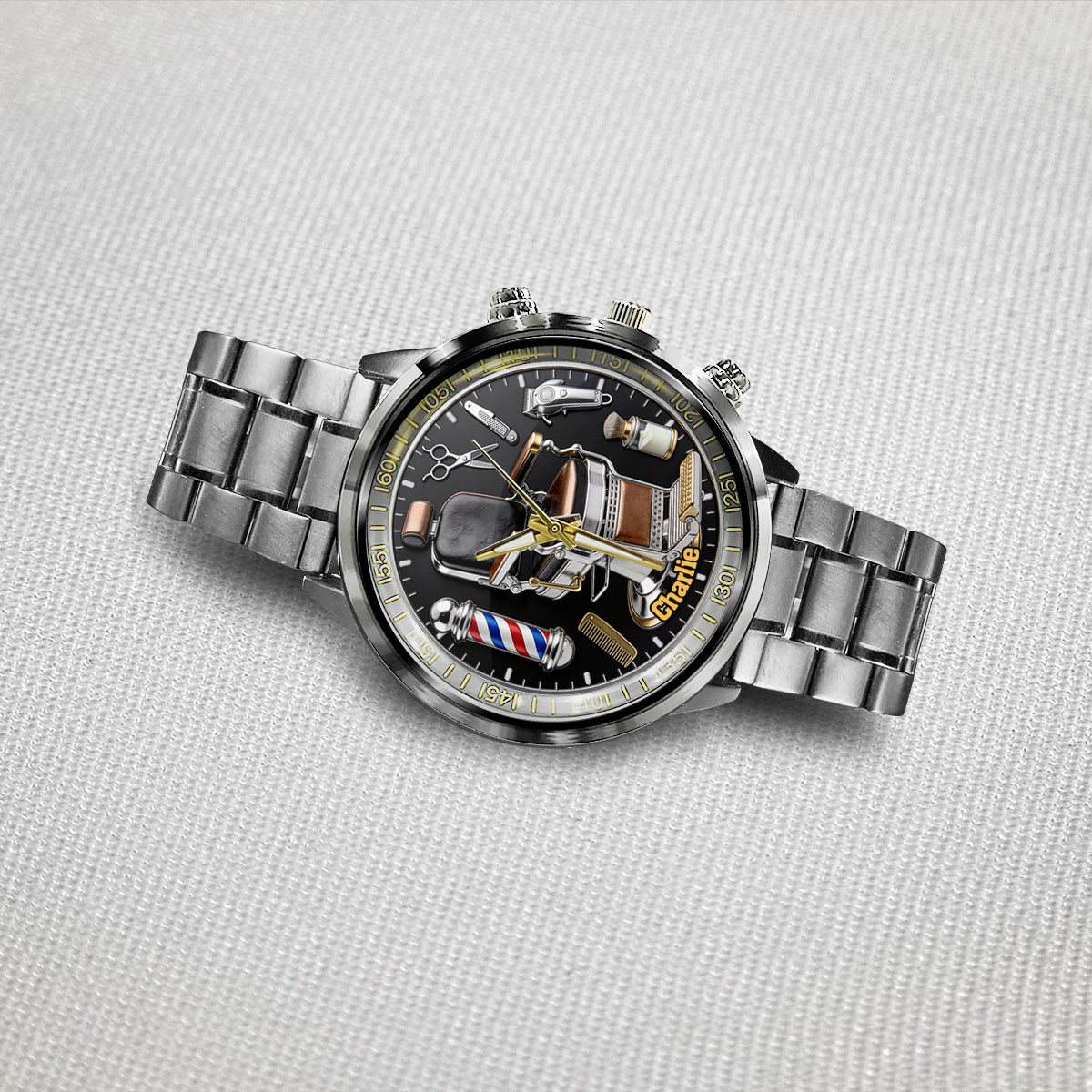 Barber - Personalized Hairdresser Hand Watch