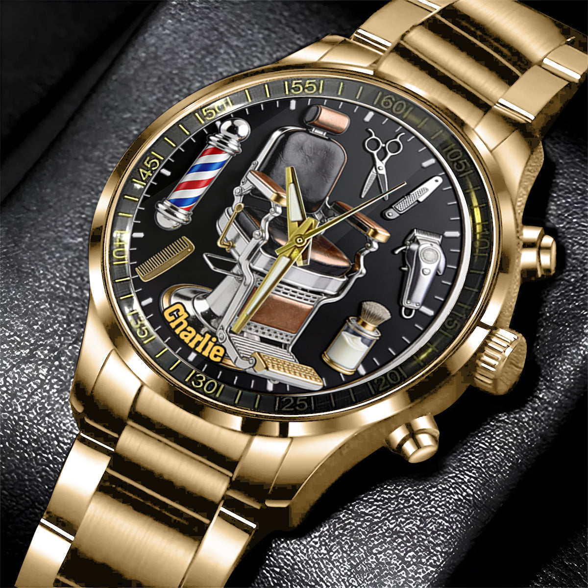 Barber - Personalized Hairdresser Hand Watch