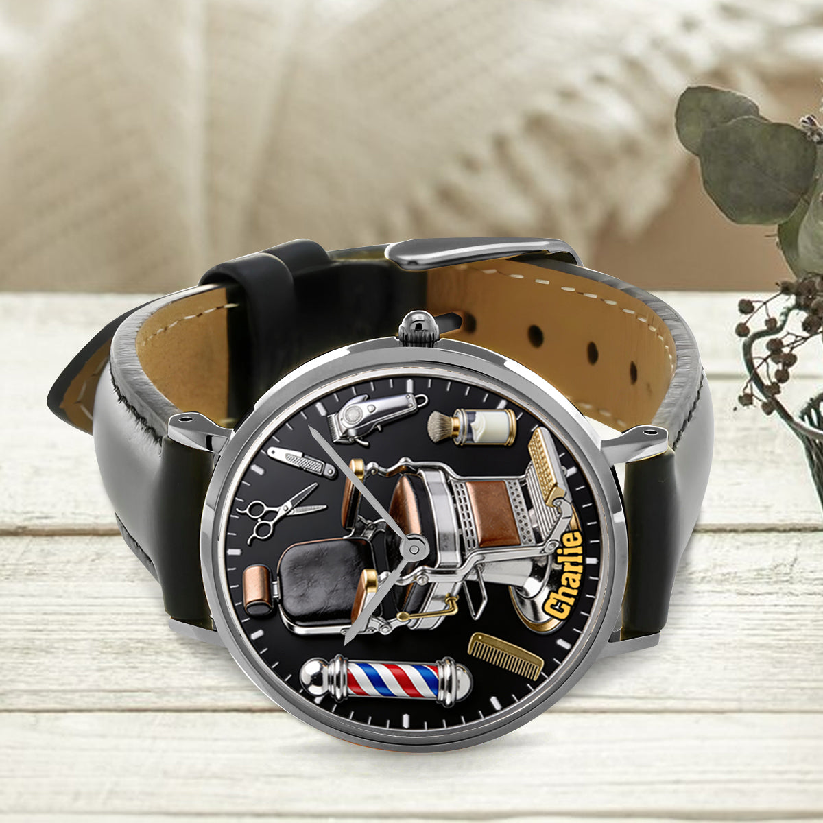 Barber - Personalized Hairdresser Hand Watch