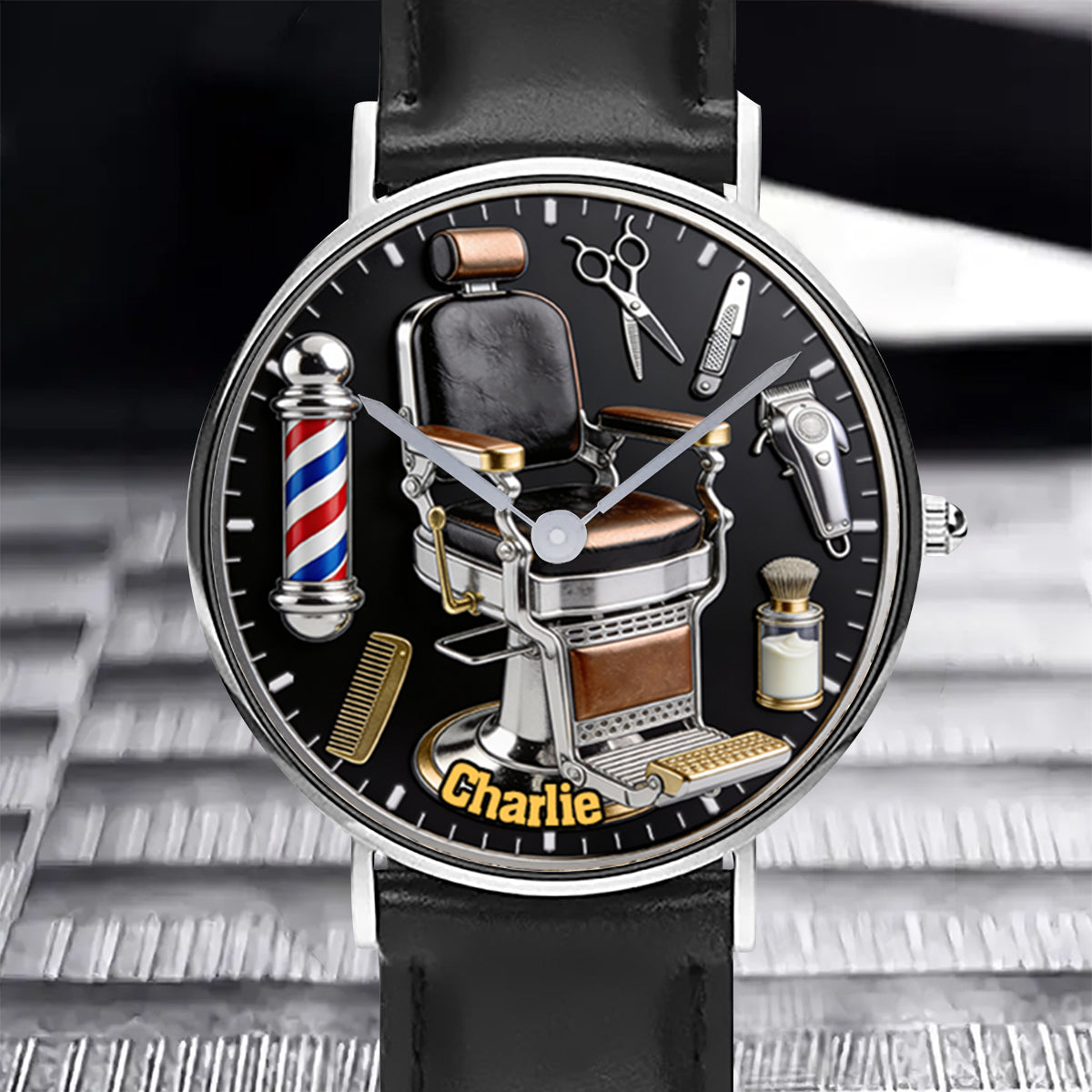 Barber - Personalized Hairdresser Hand Watch