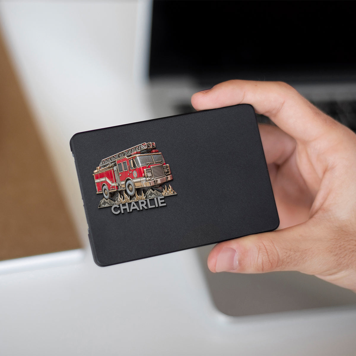 Proud Firefighter - Personalized Firefighter Magnet