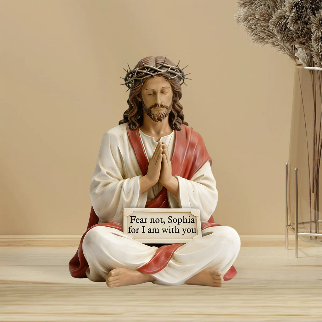 Fear Not - Personalized Christian Custom Shaped Acrylic Plaque