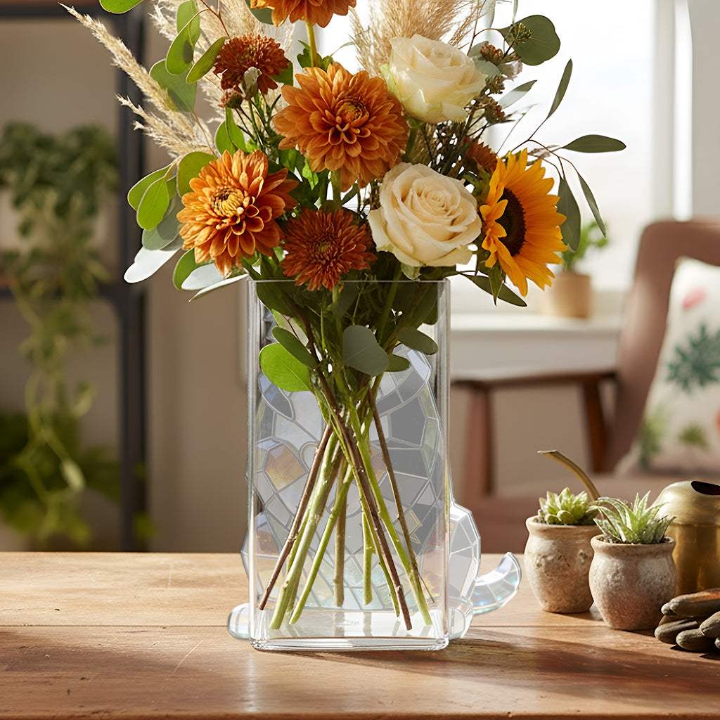 Custom Any Pet Photo - Love My Pet - Personalized Pet Acrylic Pot