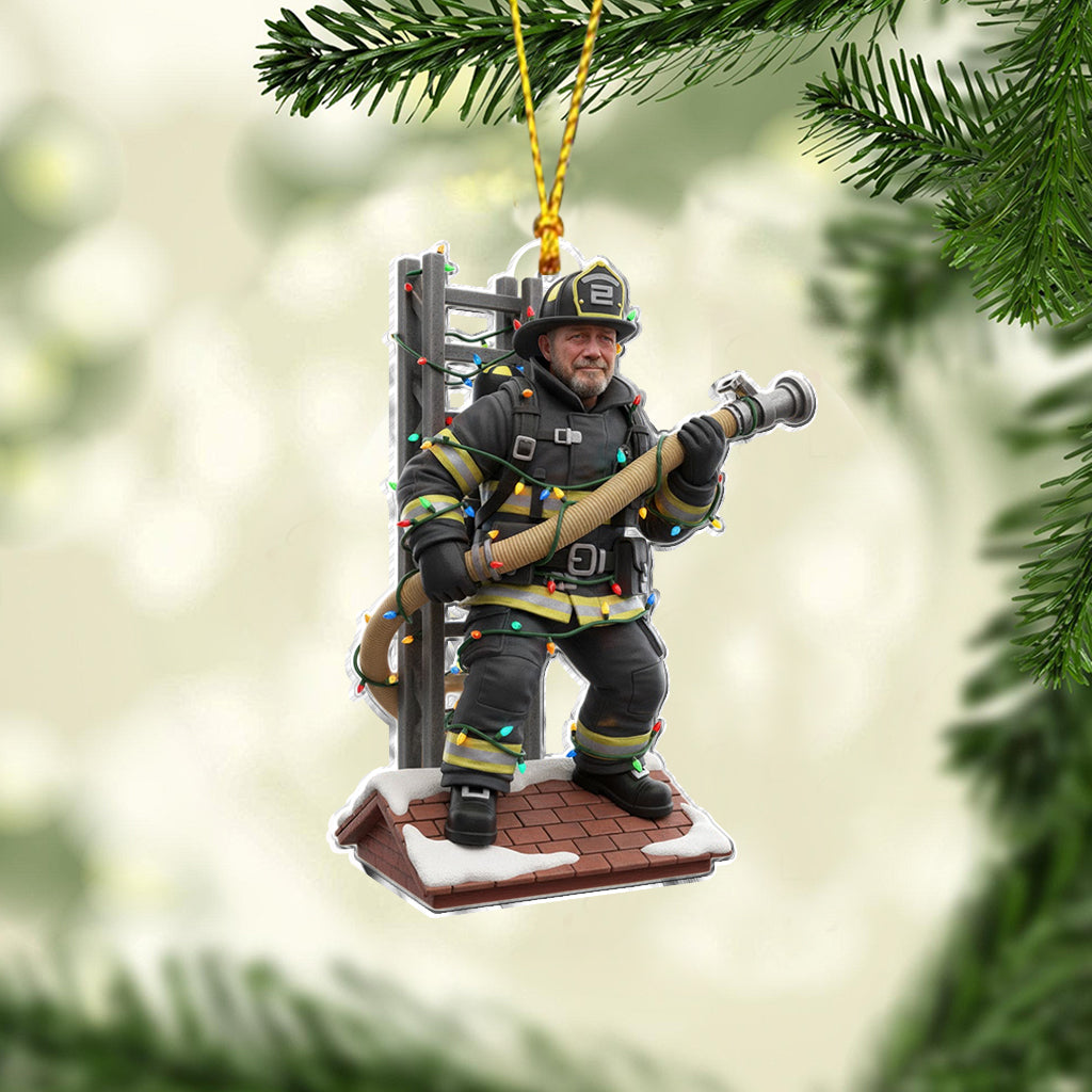 Hero Of The Holiday - Personalized Firefighter Ornament