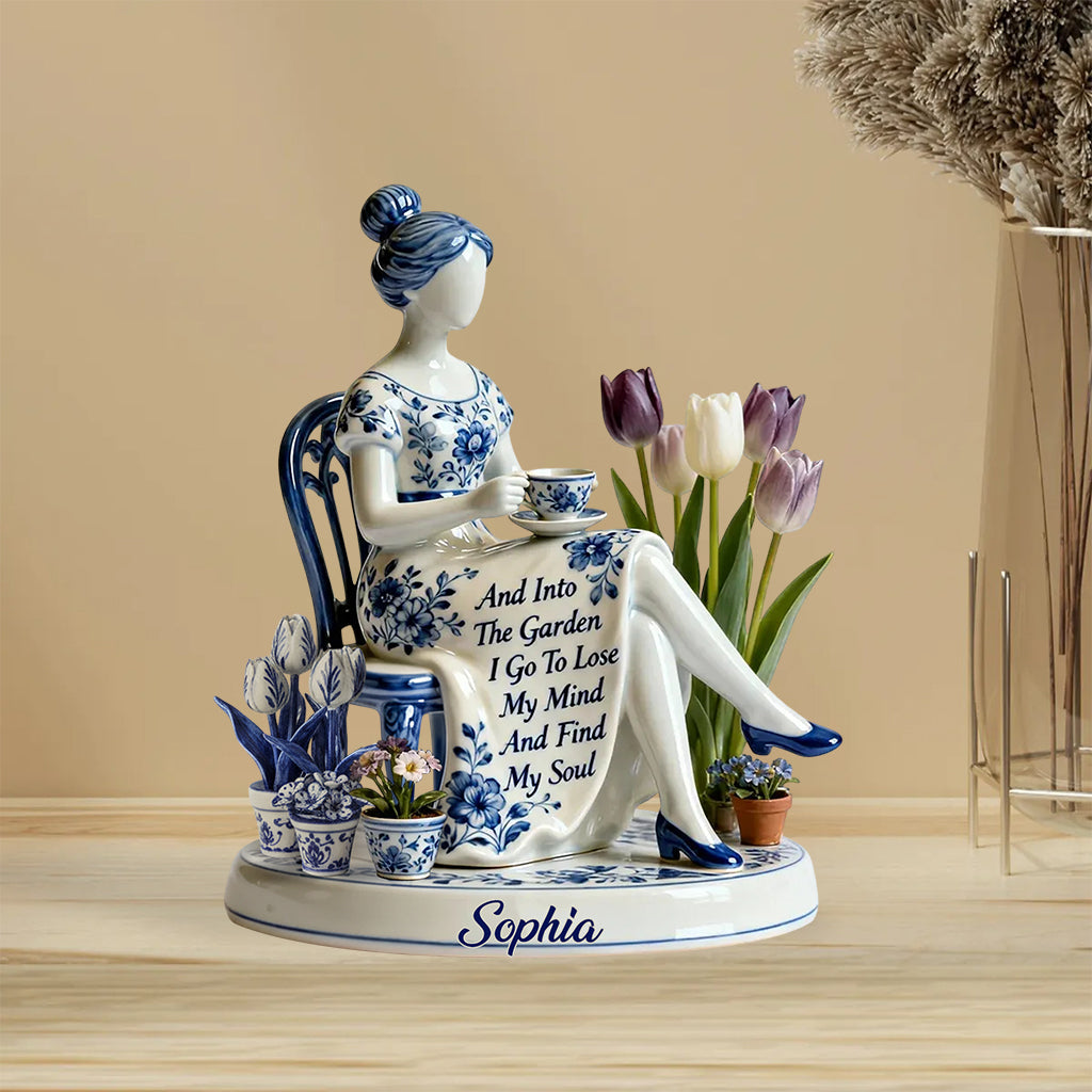 Into The Gardening I Go - Personalized Gardening Custom Shaped Acrylic Plaque