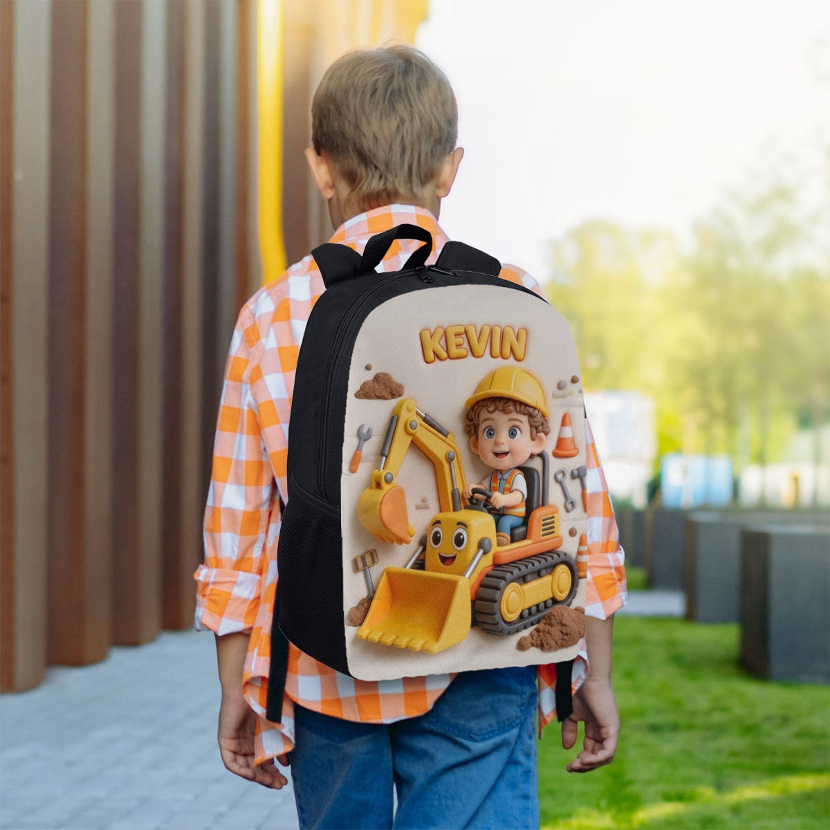 Custom Any Photo Perfect Gift For Kids - Personalized Kid Multifunctional Backpack