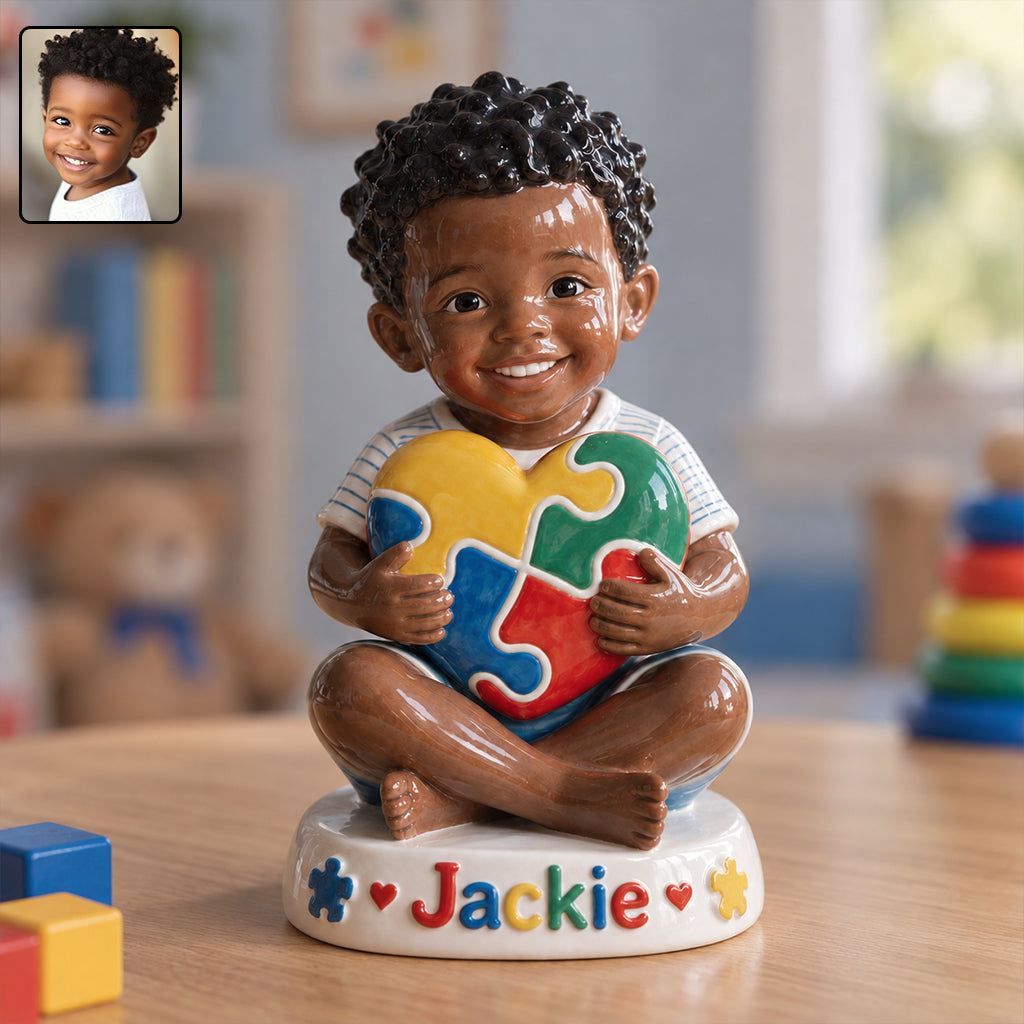 It's Ok To Be Different - Personalized Autism Awareness 3D Plaque