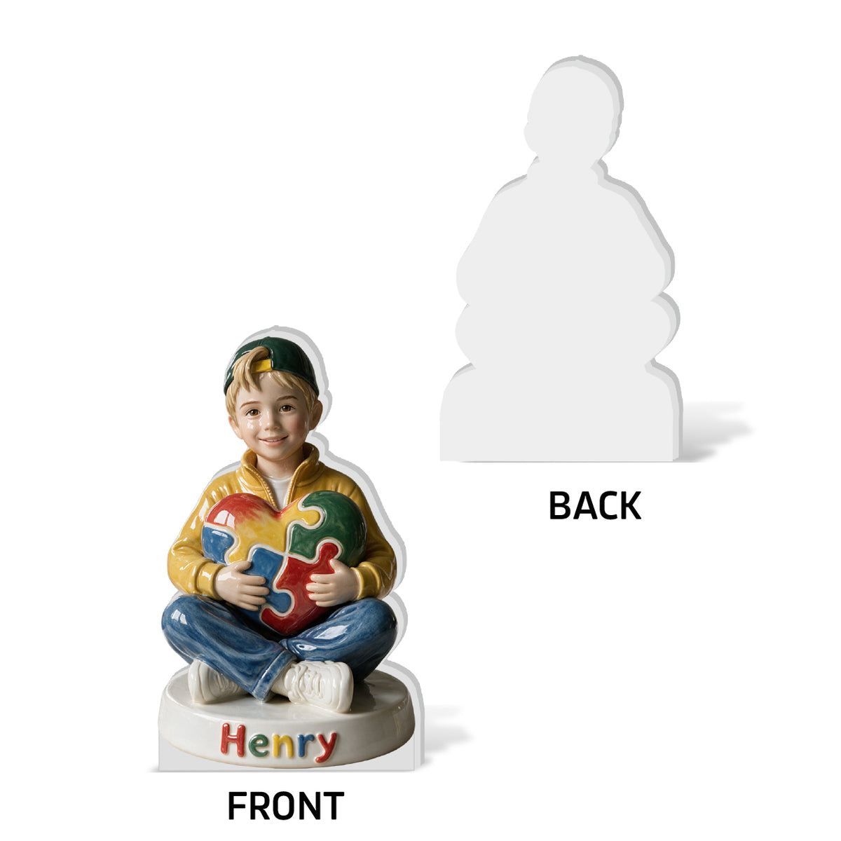 It's Ok To Be Different - Personalized Autism Awareness 3D Plaque