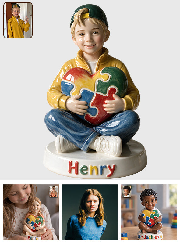 It's Ok To Be Different - Personalized Autism Awareness 3D Plaque