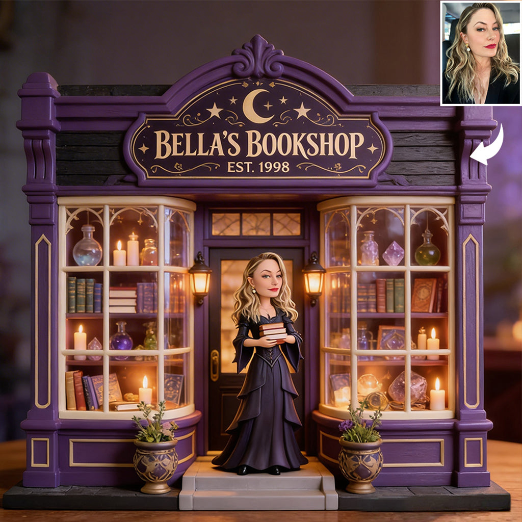 Custom Any Photo - Personalized Witch Custom Shaped Acrylic Plaque