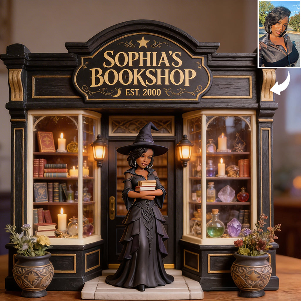 Custom Any Photo - Personalized Witch Custom Shaped Acrylic Plaque