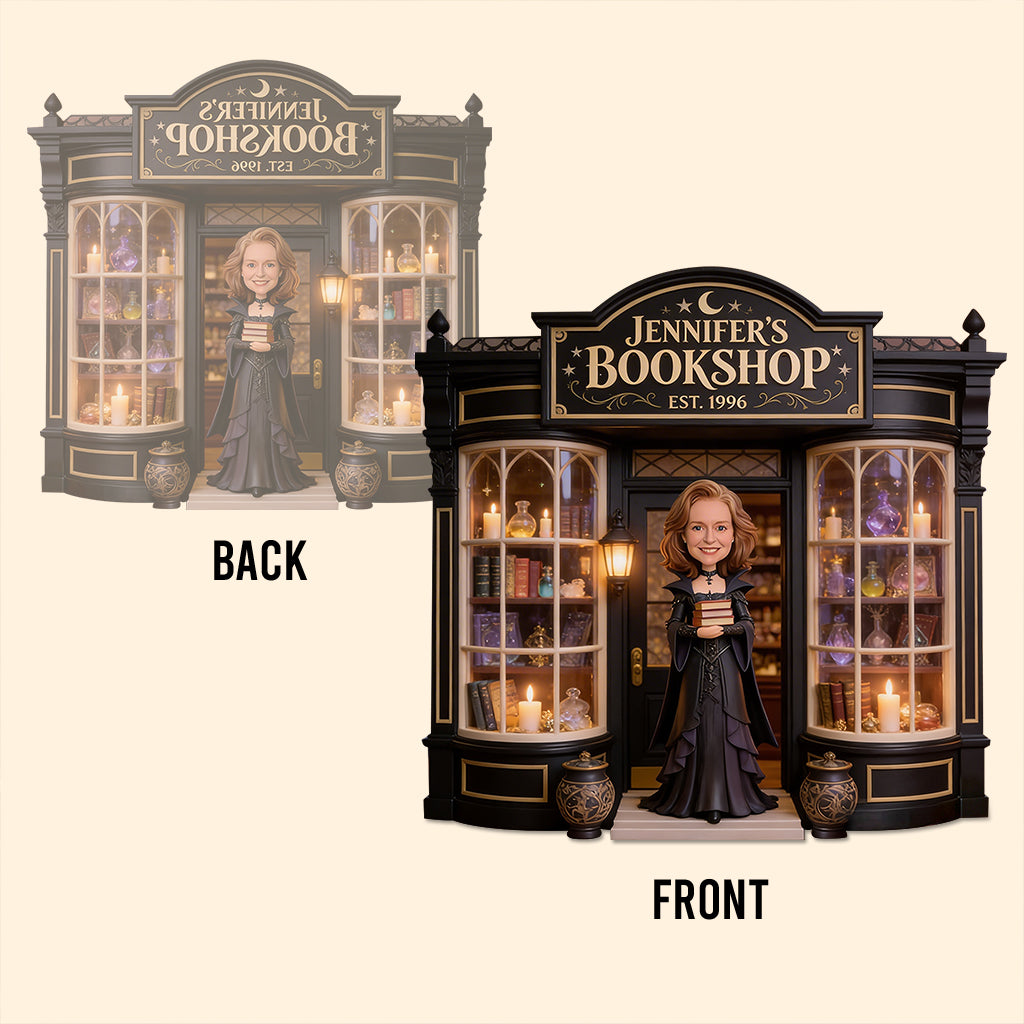 Custom Any Photo - Personalized Witch Custom Shaped Acrylic Plaque