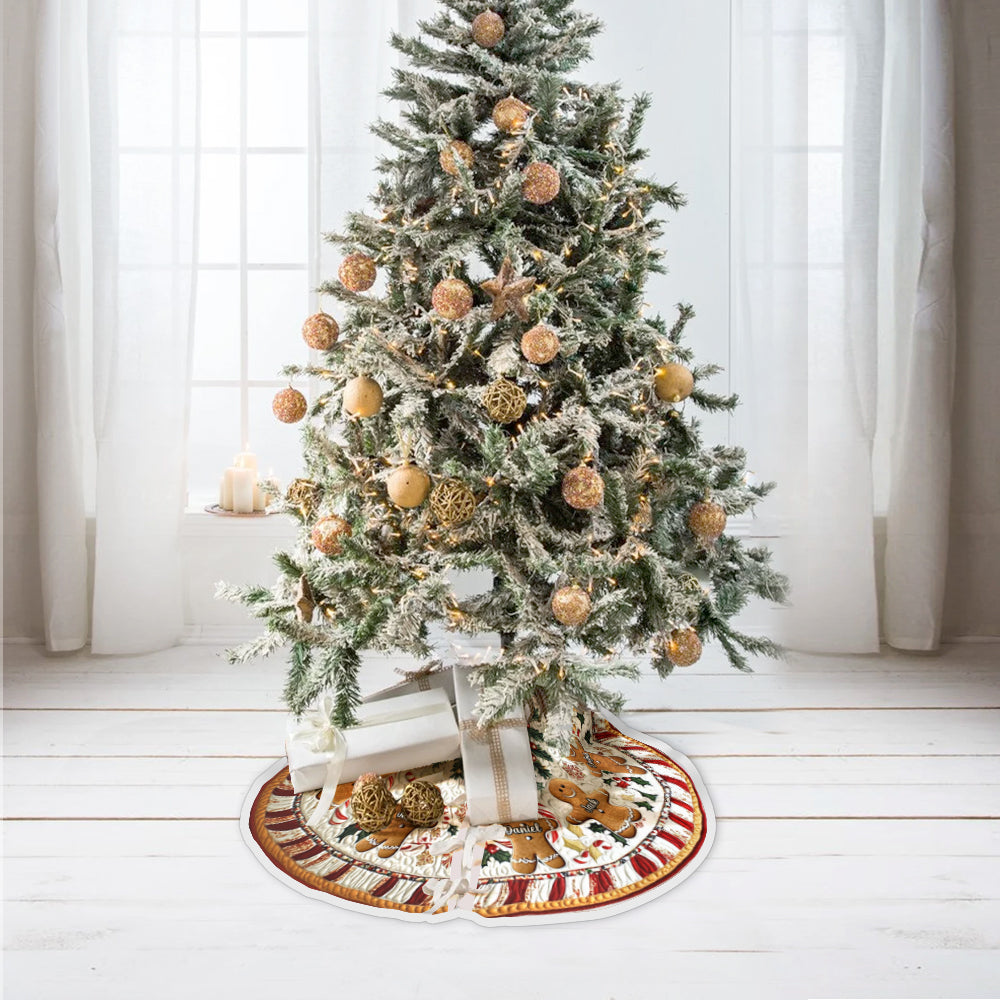 La bande des pains d'épice - Jupe d'arbre généalogique personnalisée