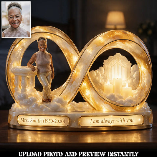 Personalized Memorial Gift, A Beautiful Keepsake to Honor a Loved One - Personalized Memorial Acrylic LED Night Light