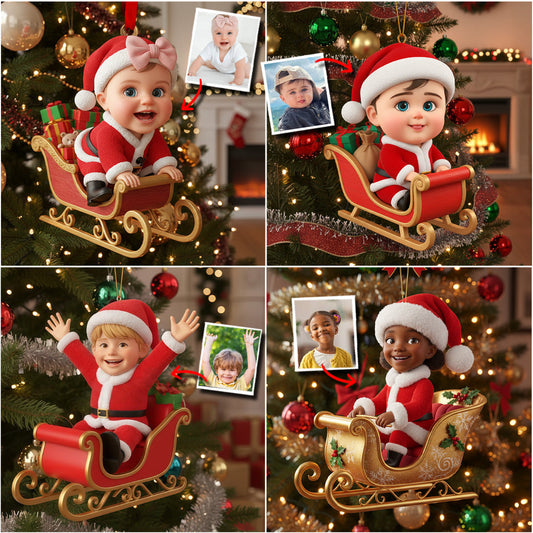 Adorable Kid Baby Gift - Personalized Kid Ornament