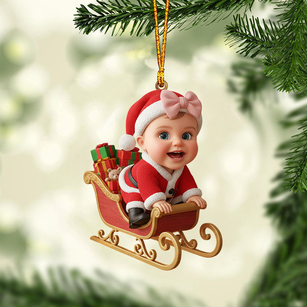 Adorable Kid Baby Gift - Personalized Kid Ornament