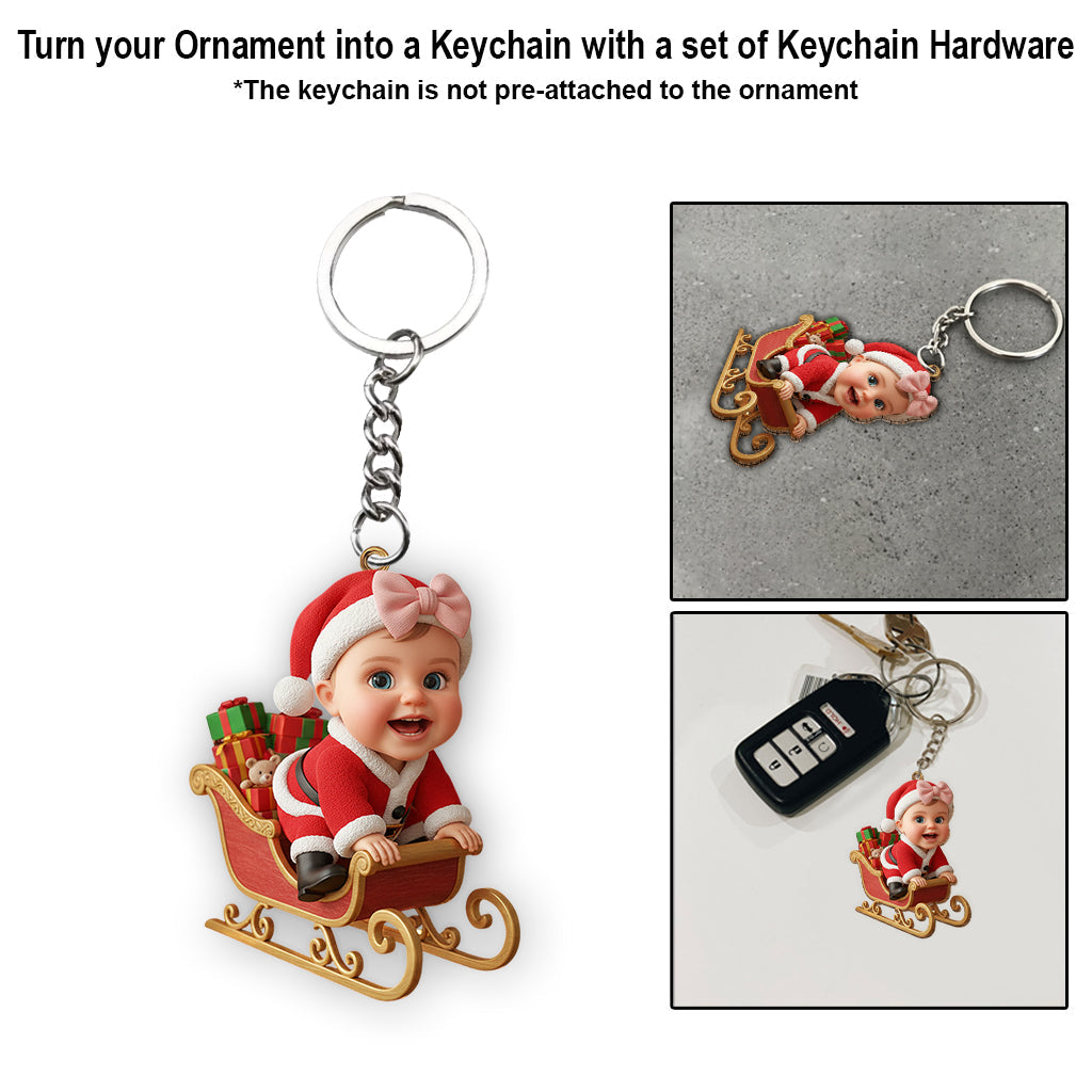 Adorable Kid Baby Gift - Personalized Kid Ornament