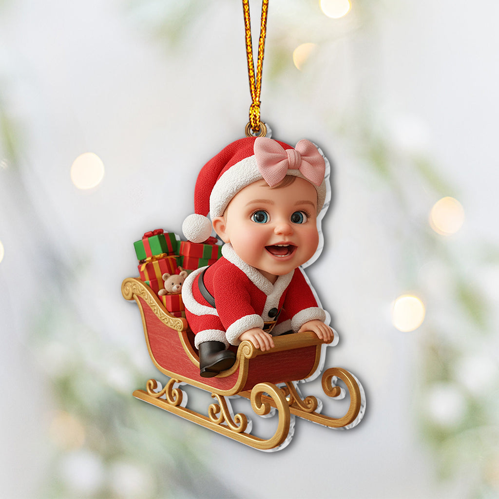 Adorable Kid Baby Gift - Personalized Kid Ornament