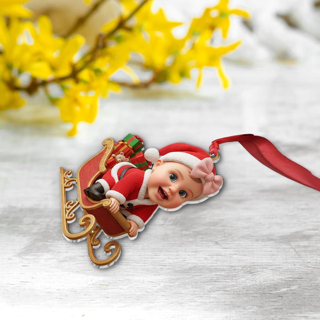 Adorable Kid Baby Gift - Personalized Kid Ornament