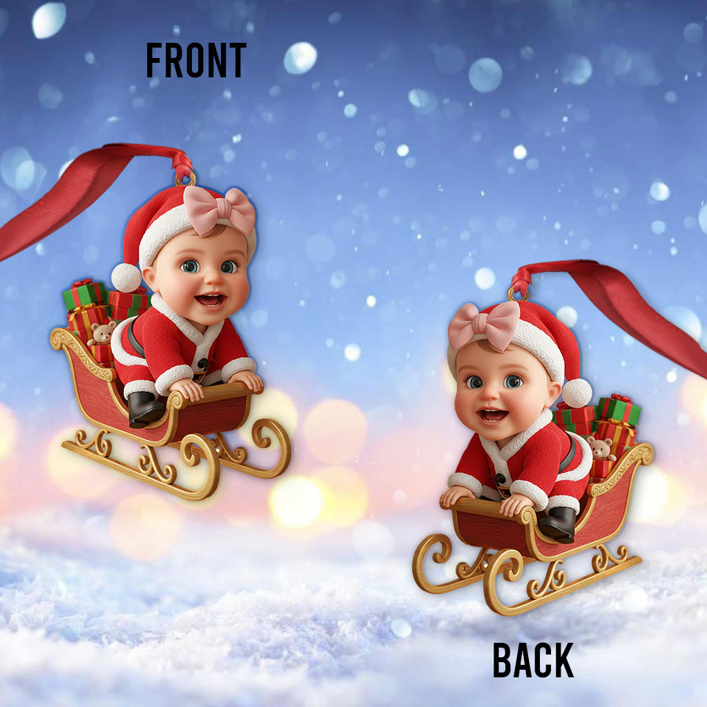 Adorable Kid Baby Gift - Personalized Kid Ornament