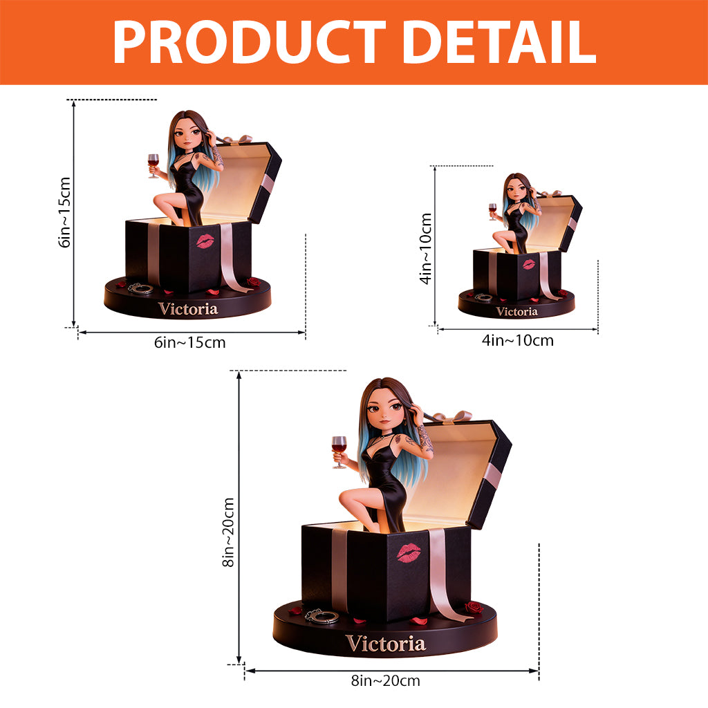 Gift For Him - Personalized Couple Custom Shaped Acrylic Plaque