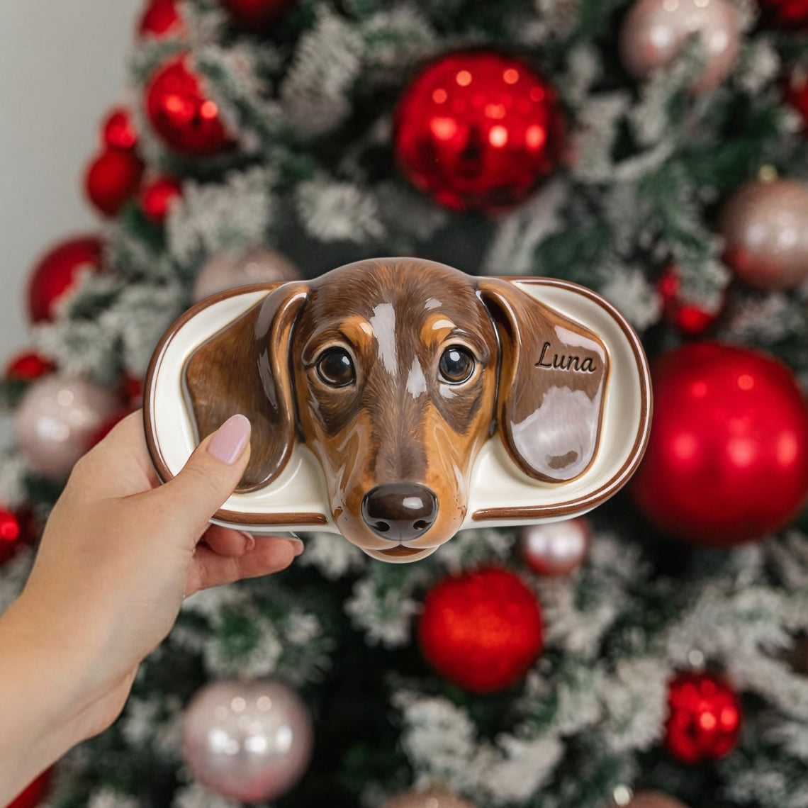 Dog Eyeglasses Holder - Personalized Dog Catch-All Tray