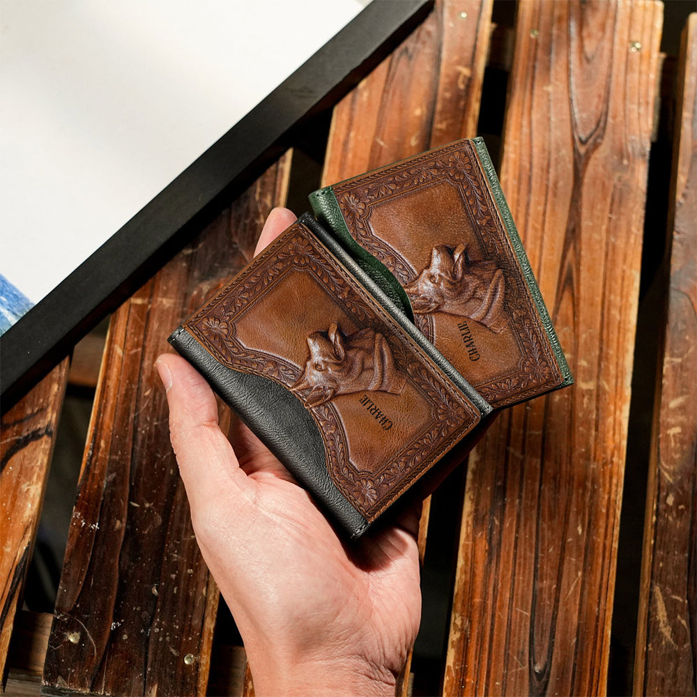 Strong Dog - Personalized Dog Magsafe Wallet