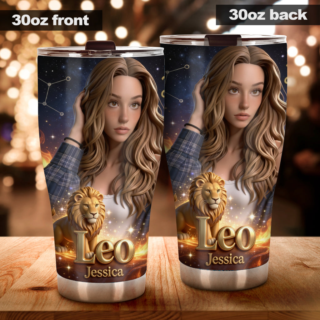 Horoscope Sign, Lucky Charm - Personalized Horoscope Tumbler