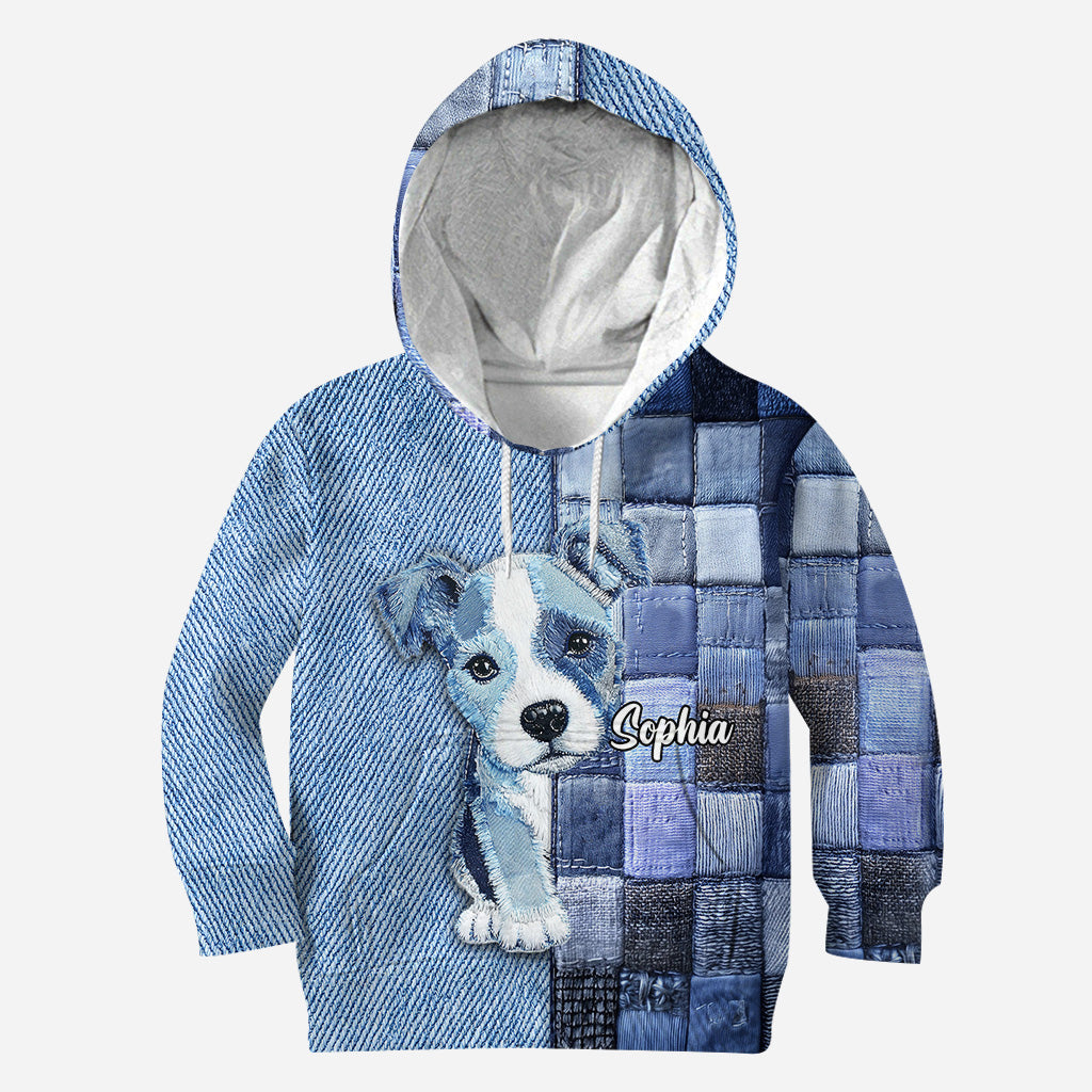 Liebe Pitbulls – Personalisiertes T-Shirt mit Hundemotiv