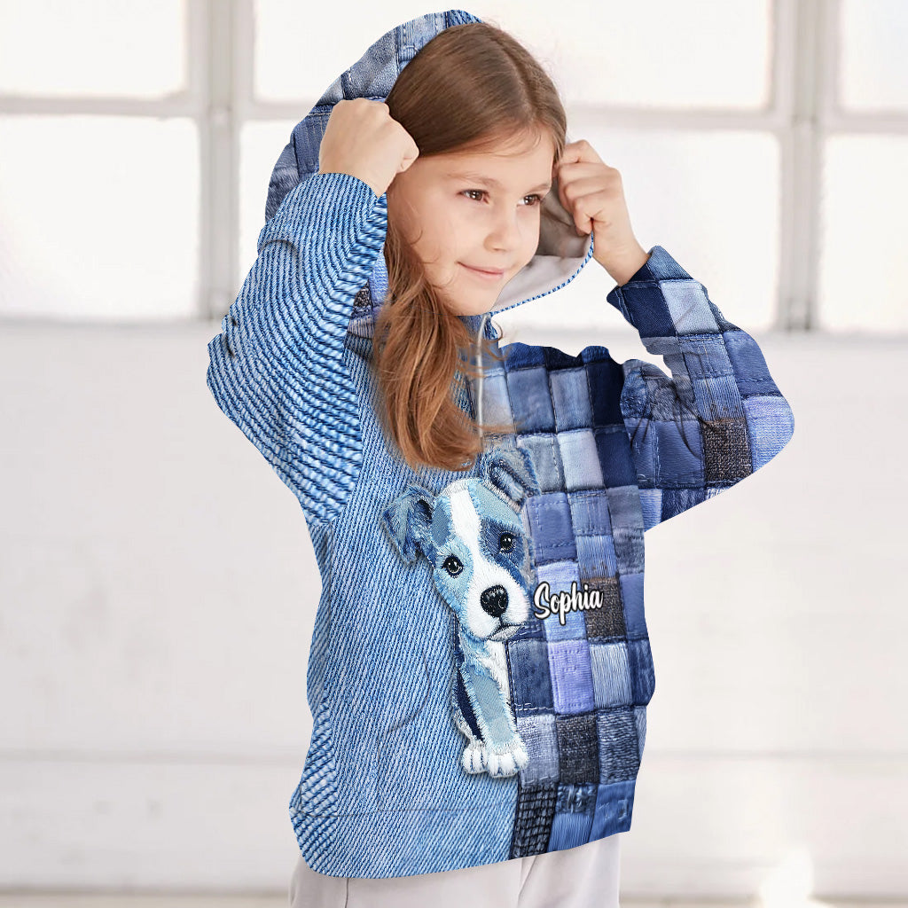 Liebe Pitbulls – Personalisiertes T-Shirt mit Hundemotiv