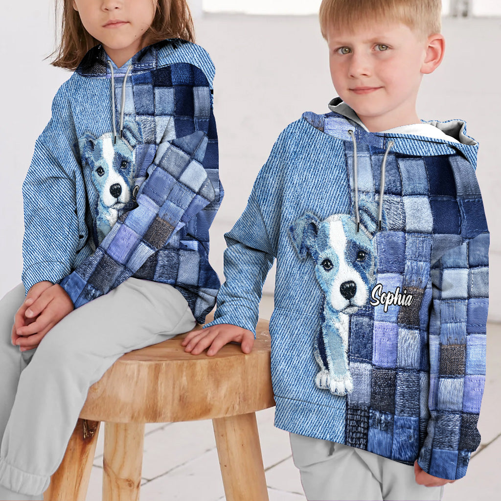 Liebe Pitbulls – Personalisiertes T-Shirt mit Hundemotiv