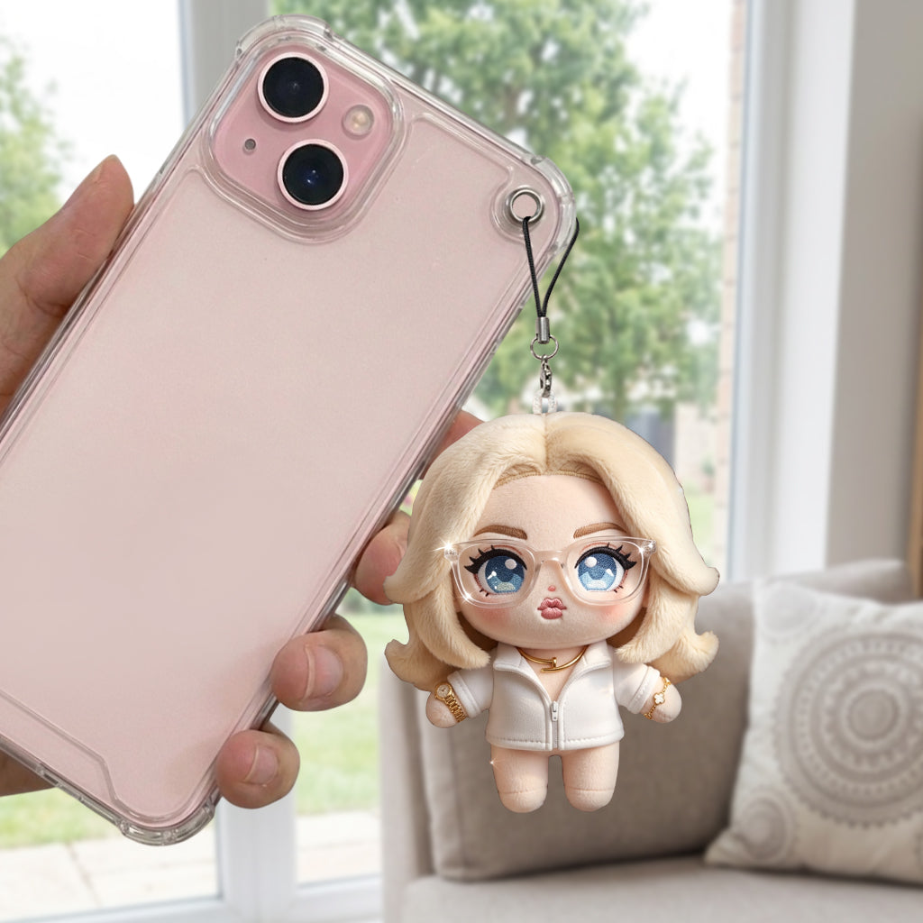 Hot Girl Water's Club, Geschenk für Frauen - Personalisierter Selbstliebe Becher mit Plüschanhänger
