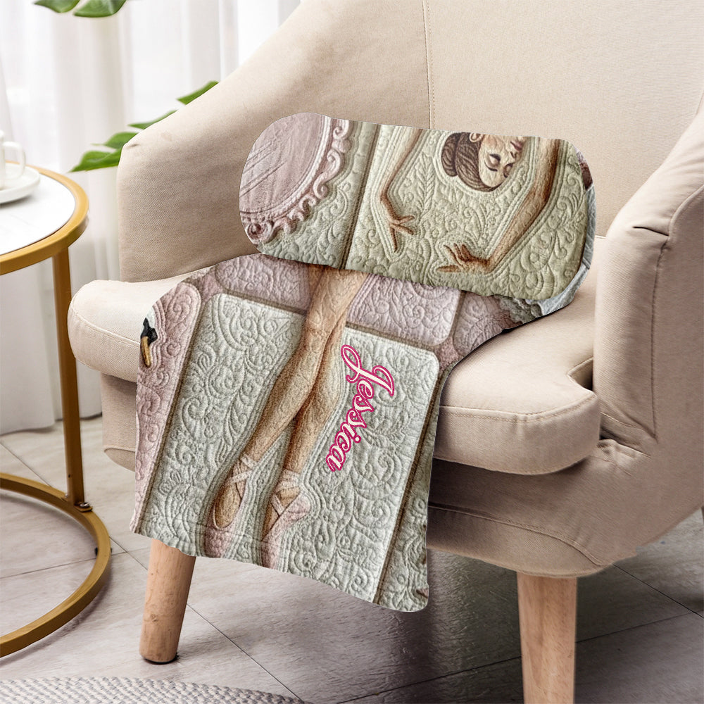 Love Ballet - Personalized Ballet Blanket