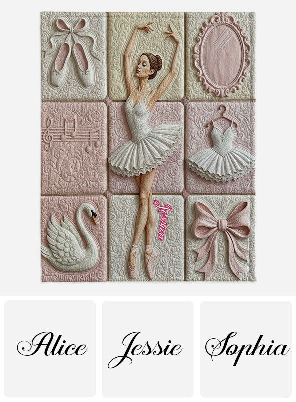 Love Ballet - Personalized Ballet Blanket