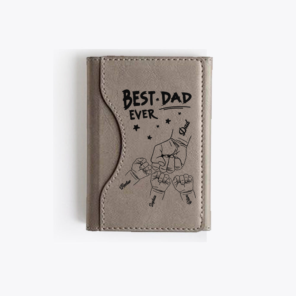 Best Dad/ Pop/ Papa... Ever - Personalized Father Magsafe Wallet