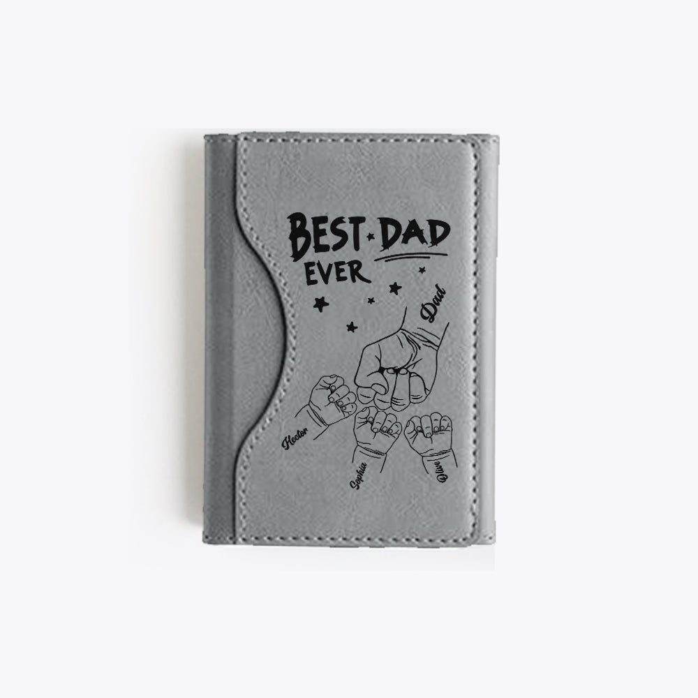 Best Dad/ Pop/ Papa... Ever - Personalized Father Magsafe Wallet