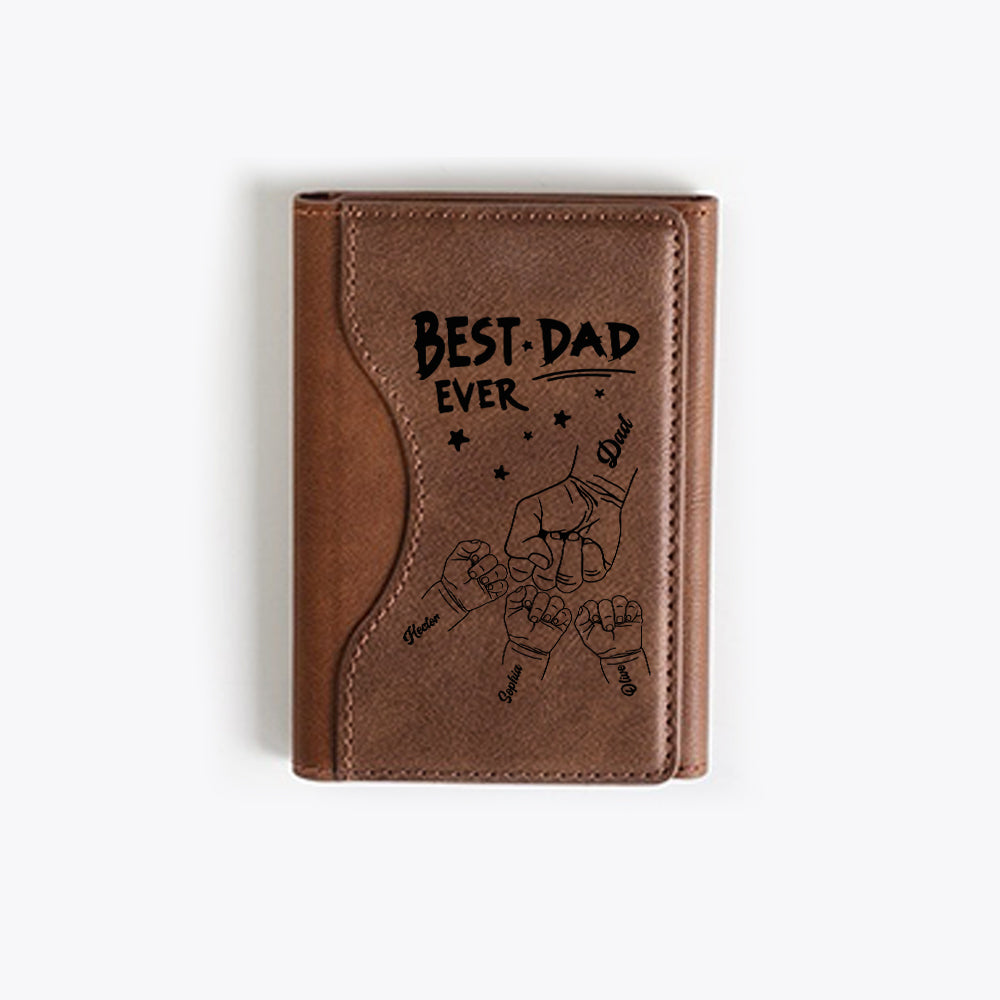 Best Dad/ Pop/ Papa... Ever - Personalized Father Magsafe Wallet