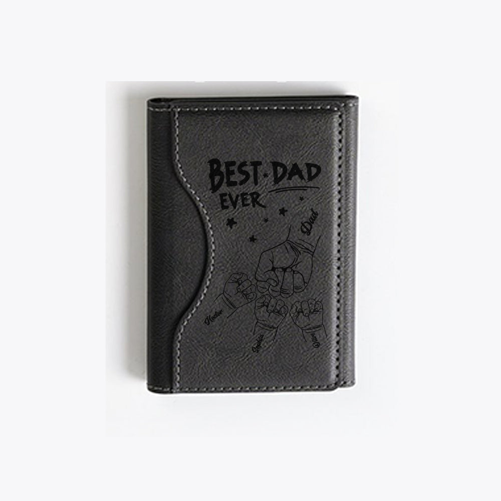 Best Dad/ Pop/ Papa... Ever - Personalized Father Magsafe Wallet