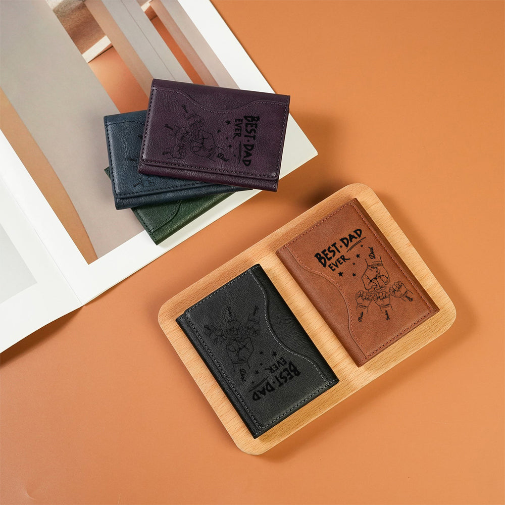 Best Dad/ Pop/ Papa... Ever - Personalized Father Magsafe Wallet