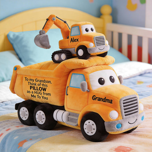 Gifts For Kids - Personalized Kid Faux Fur Shaped Pillow