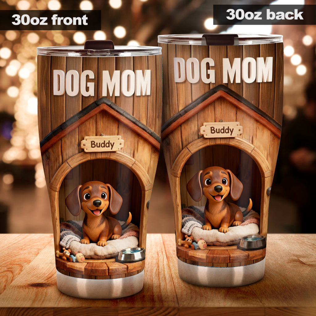 Dog Mom/ Dog Dad - Personalized Dog Tumbler