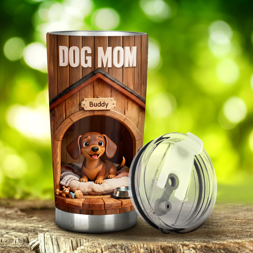 Dog Mom/ Dog Dad - Personalized Dog Tumbler