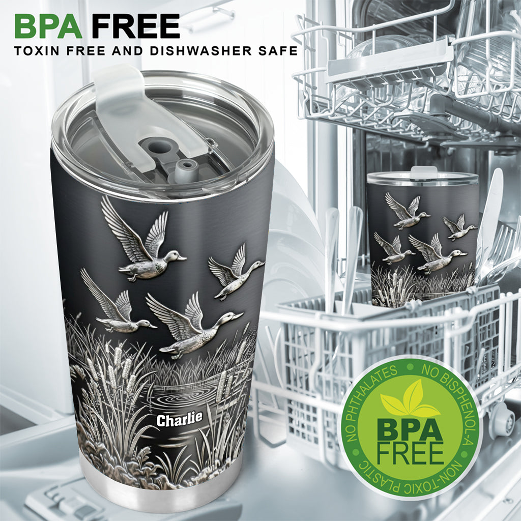 Saison de la chasse au canard - Gobelet de chasse personnalisé