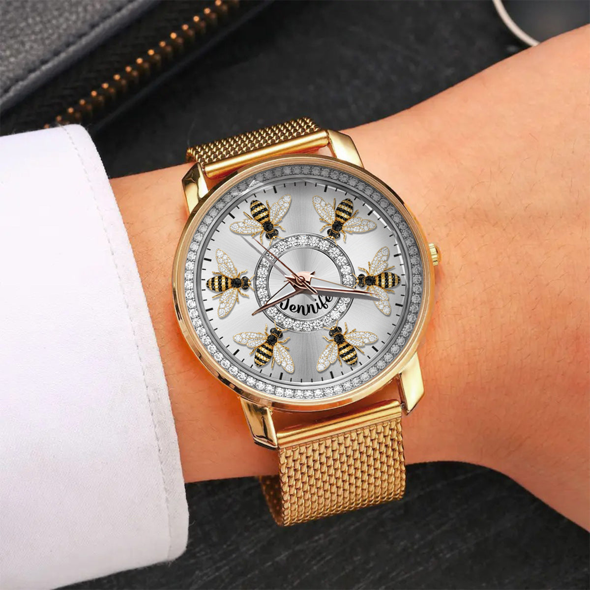 Love Bees - Personalized Bee Women Hand Watch