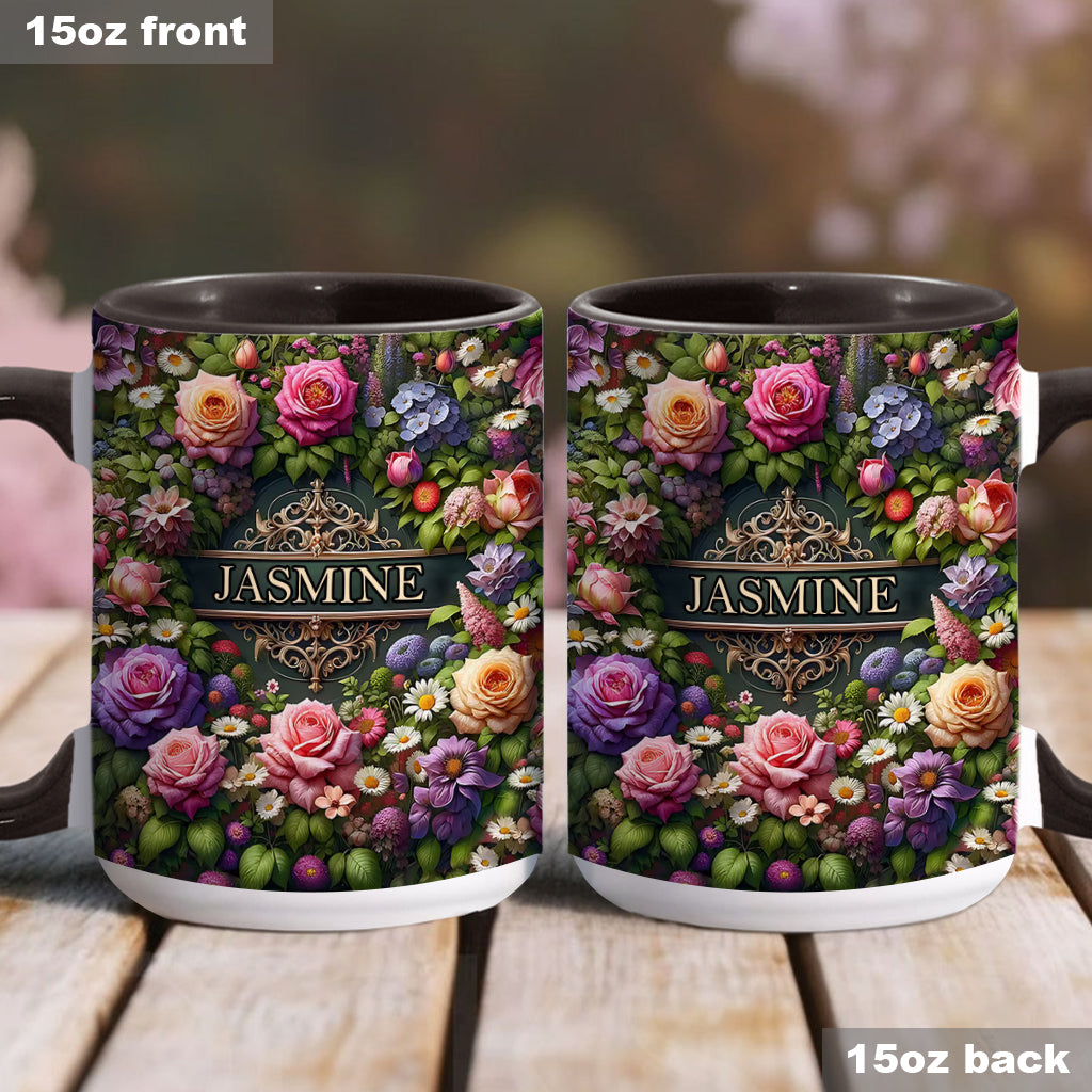 Welcome To My Garden - Personalized Gardening Accent Mug