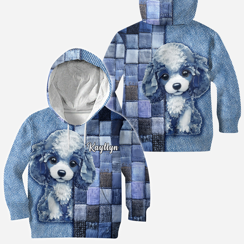 Pudelliebe - Personalisiertes T-Shirt mit Hundemotiv