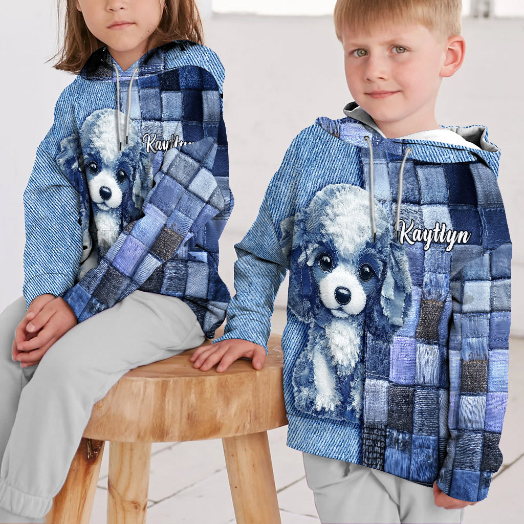 Pudelliebe - Personalisiertes T-Shirt mit Hundemotiv